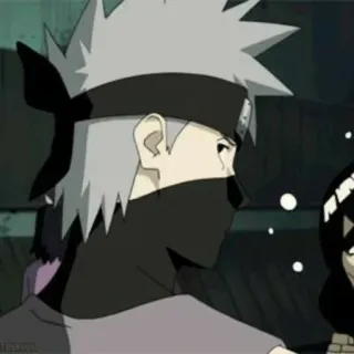 ⚡️ Kakashi Naruto anime, kakashi, ninja, character, manga, naruto telegram sticker