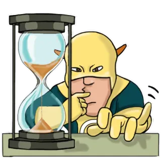 Crypto Time Man - @crypto_time telegram stickers