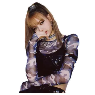 🤔 Lisa Lisa, K-Pop, Penyanyi, Mode, Selebriti, Wanita, Perempuan telegram sticker