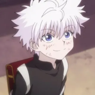 🍶 Killua Zoldyck Hunter x Hunter Anime, Killua, Hunter x Hunter, Animação, Personagem fictício, Desenho animado telegram sticker