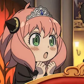 🧸 Anya Forger Spy × Family Аниме, Манга, Мультфильм, Милый, Девушка, Spy x Family, Аня Форджер telegram sticker
