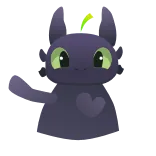 💎 Cartone animato, Carino, Animale, Mostro, Chibi telegram sticker
