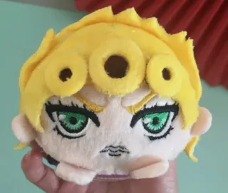 🥟 Giorno Giovanna JoJo's Bizarre Adventure Anime, Manga, Jojos bizarre Abenteuer, Giorno Giovanna, Plüsch, Charakter, Spielzeug telegram sticker