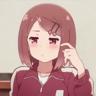 😅 Anime, Fille, Dessin animé, Mignon, Personnage telegram sticker
