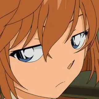 😒 Anime, Portret, Kreskówka telegram sticker