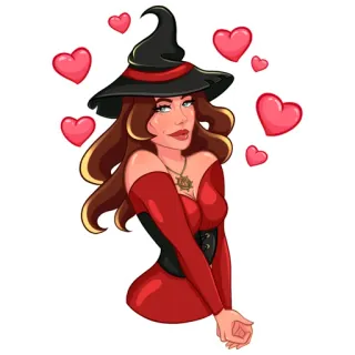 Witchulitta telegram stickers