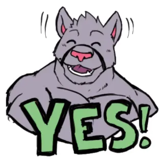 Waffle Wuff telegram stickers