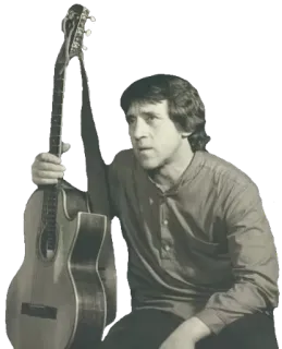 🤔 homme, guitare, portrait, musicien, chanteur, instrument telegram sticker