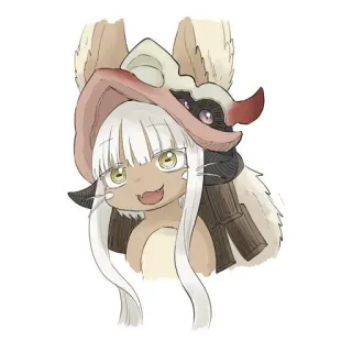 😄 Nanachi Made in Abyss Anime, Desenho animado, Fofo, Nanachi, Made in Abyss telegram sticker
