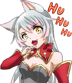 😏 Hu
Hu
Hu 애니메이션, 고양이 소녀, 귀여운, 스티커 telegram sticker