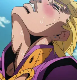 ✨ Giorno Giovanna JoJo's Bizarre Adventure Anime, Jojo, Giorno Giovanna, Zweet, Personage telegram sticker