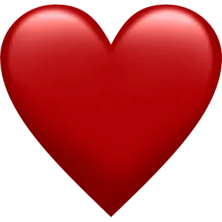 ❤️ сердце, любовь, красный, символ, валентин telegram sticker