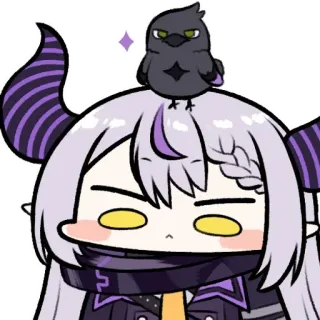 😠 Anime, Kartun, Stiker, Lucu, Burung, Ungu, Karakter telegram sticker