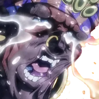 😭 Avdol JoJo's Bizarre Adventure Anime, Huilend, Manga, Personage, Jojo's Bizarre Adventure telegram sticker