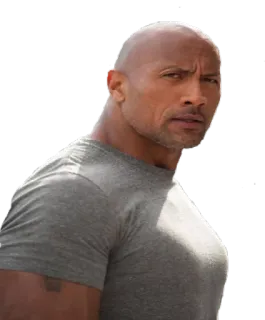 😑 Dwayne Johnson Schauspieler, Promi, The Rock, Dwayne The Rock Johnson telegram sticker