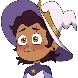😊 Luz Noceda The Owl House cartoon, witch, fantasy, owl house, character, luz noceda, animated telegram sticker