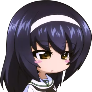 😮 Anime, Manga, Chibi, Mädchen, Süß whatsapp sticker