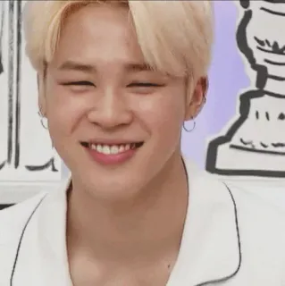🕸 Jimin kpop, jimin, bts, zanger, idool, portret telegram sticker
