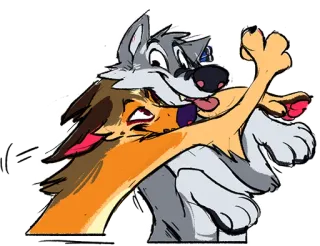 nippledog telegram stickers
