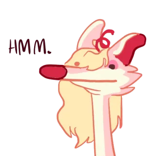 🤔 HMM... hmm, pensando, ponderando, pergunta, cachorro, animal whatsapp sticker