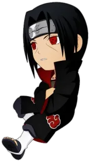 🎧 Itachi Uchiha Naruto Anime, Manga, Postać, Naruto, Itachi, Uchiha, Naklejka telegram sticker