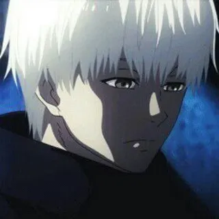 🌟 Ken Kaneki Tokyo Ghoul anime, tokyo ghoul, ken kaneki, ghoul, manga telegram sticker