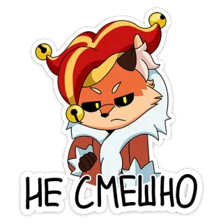 Лиса Алиса - зайчик @stickers_vk telegram stickers