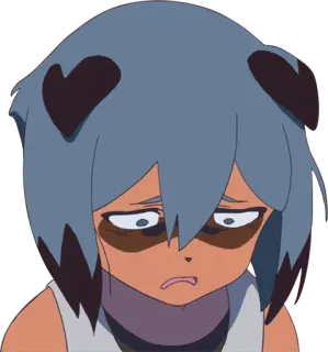 😰 Michiru Kagemori BNA Anime, Tanuki, Chica, BNA, Michiru Kagemori whatsapp sticker