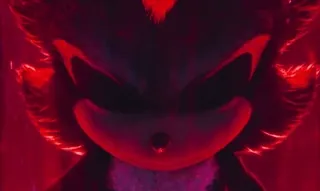 😡 Shadow the Hedgehog Igel, Videospiel, Schatten, Sonic, Bösewicht telegram sticker