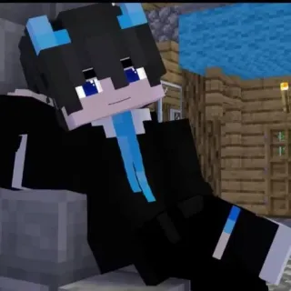 😏 minecraft, personaggio, avatar, gaming, virtuale telegram sticker