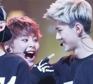 😃 kpop, exo, айдол, певец, выступление, сцена telegram sticker