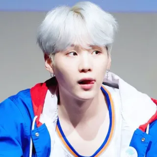 🍂 Suga kpop, sänger, musik, idol, porträt telegram sticker