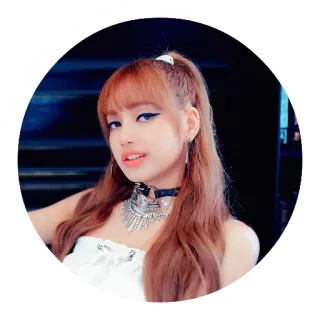 ❤️ Lisa kpop, piosenkarz, lisa, blackpink, kobieta, osoba telegram sticker