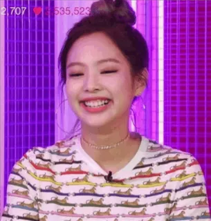 🐚 Jennie Kim K-pop, Zangeres, Aziatisch, Beroemdheid, Vrouw telegram sticker