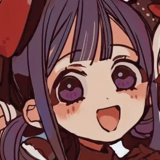 😃 Anime, Mangá, Desenho animado, Bonito, Garota, Japonês whatsapp sticker