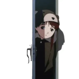 iwakura lain by @humanityc by @fStikBot whatsapp stickers