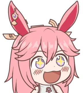 🤩 Yae Miko Genshin Impact Anime, Genshin Impact, Yae Miko, Lindo, Kawaii, Gaming telegram sticker