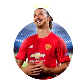 😇 Zlatan Ibrahimović football, football, athlète, sport, manchester united, zlatan telegram sticker
