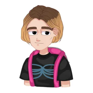 🎒 whatsapp sticker
