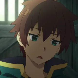 🛡 Kazuma Konosuba 动漫, 和真, 为美好的世界献上祝福！, 搞笑, 讽刺 telegram sticker