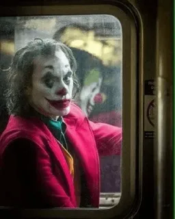 🃏 Joker Joker, clown, movie, character, villain telegram sticker