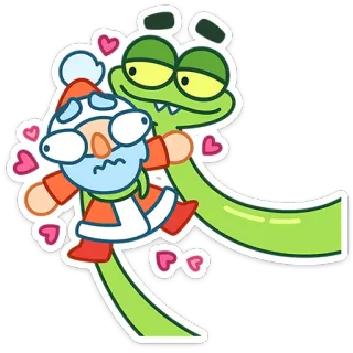 🥰 卡通, 拥抱, 爱心, 可爱, 贴纸, 搞笑, 卡通人物, 友谊 whatsapp sticker