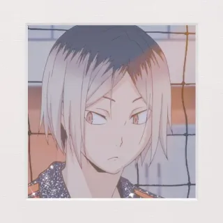 ✨ Kozume Kenma Haikyuu!! Anime, Haikyuu, Kozume Kenma, Kenma, Sticker, Manga telegram sticker
