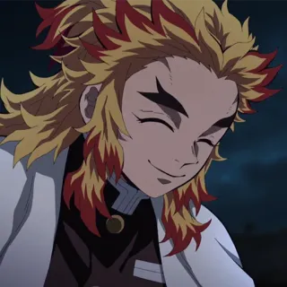🔥 Kyojuro Rengoku Demon Slayer Anime, Demon Slayer, Rengoku, Kyojuro Rengoku telegram sticker