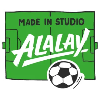 😍 MADE IN STUDIO
ALALAY studio, soccer, field, football, sports, green, white telegram sticker