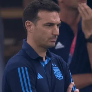 π Lionel Scaloni Argentina National Football Team whatsapp sticker
