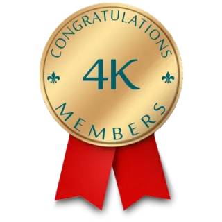 ⚜ CONGRATULATIONS
4K
MEMBERS congratulations, medal, achievement, celebration, 4K members, success telegram sticker