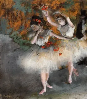 🌷 Ballett, Tänzer, Kunst, Gemälde, Tutu, Klassisch, Ballerina, Degas telegram sticker