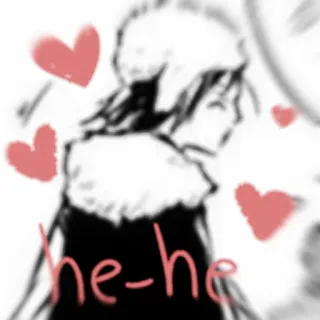 💝 he-he corazones, lindo, amor, arte telegram sticker