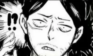 😨 Aizawa Shota My Hero Academia anime, shocked, confused, aizawa, my hero academia telegram sticker
